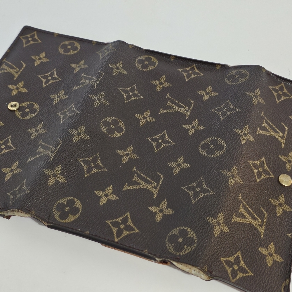 Louise Vuitton Vintage 2001 Brown Monogram Canvas Porte Tresor Long Wallet - Picture 16 of 16